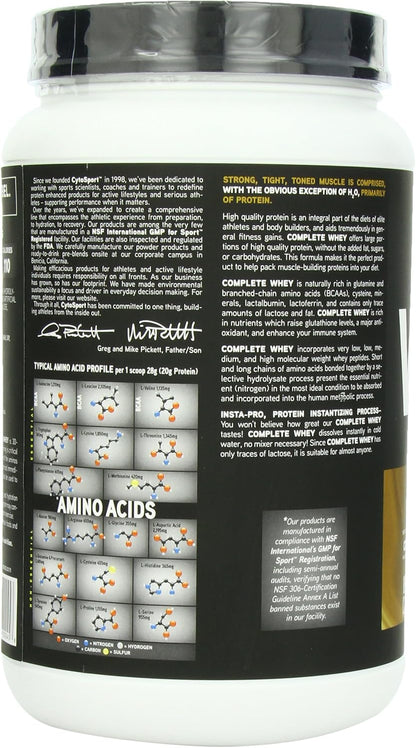 Cytosport 全乳清巧克力 2.2 磅