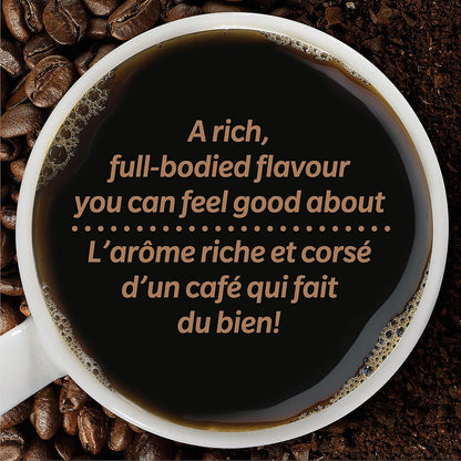 McCafe 優質深層烘焙無咖啡因研磨咖啡，640 克，可與 Keurig 咖啡機搭配使用