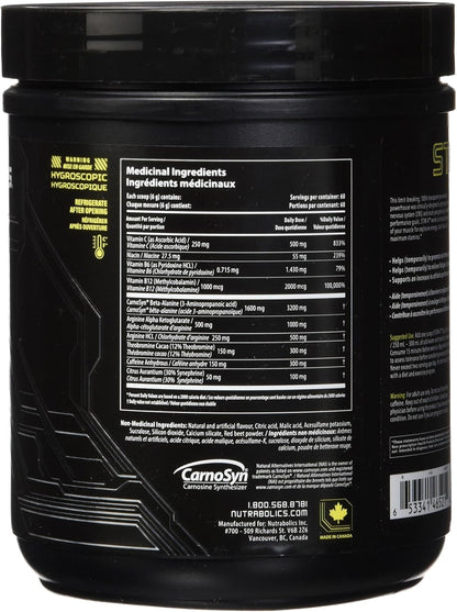 NUTRABOLICS Stim-X 運動前補充劑，糖果爆炸，60 份，360 粒