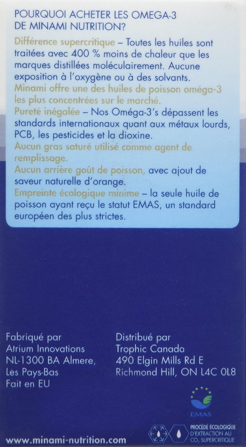 Minami Cardio-3 90% Omega-3 軟膠囊，30 粒，橙味