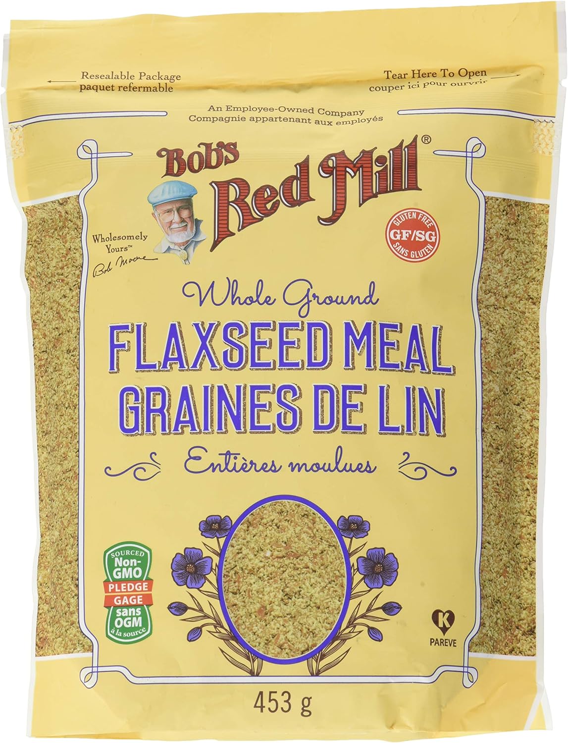 Bobs Red Mill 亚麻籽粉，453克（1包）