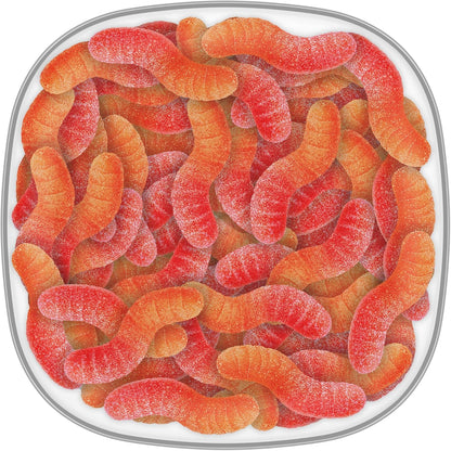 OLLY Hello Happy Gummy Worm 补充维生素 热带风味 混合维生素 D 和藏红花 30 天供应量 60 粒软糖