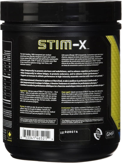 NUTRABOLICS Stim-X 運動前補充劑，糖果爆炸，60 份，360 粒