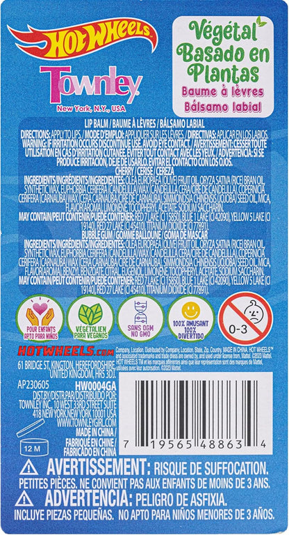 Hot Wheels 2 支裝潤唇膏