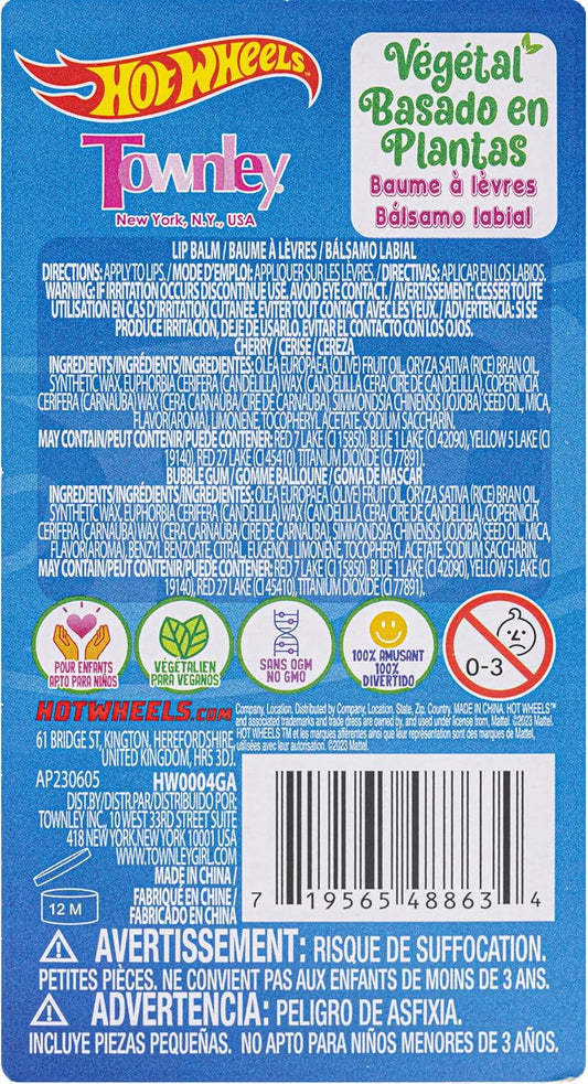 Hot Wheels 2 支裝潤唇膏