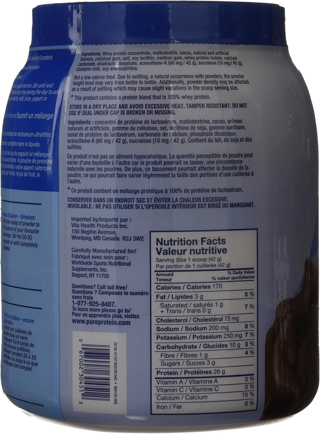 Pure Protein Powder (Rich Chocolate) + Pure Protein Bars (Chewy Chocolate Chip) Bundle