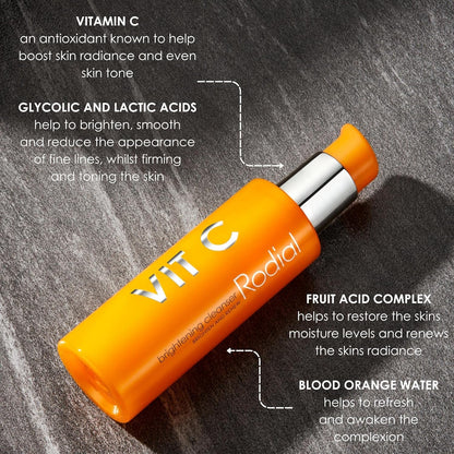 Rodial Vit C 亮白潔面乳 Deluxe，0.7 液體盎司