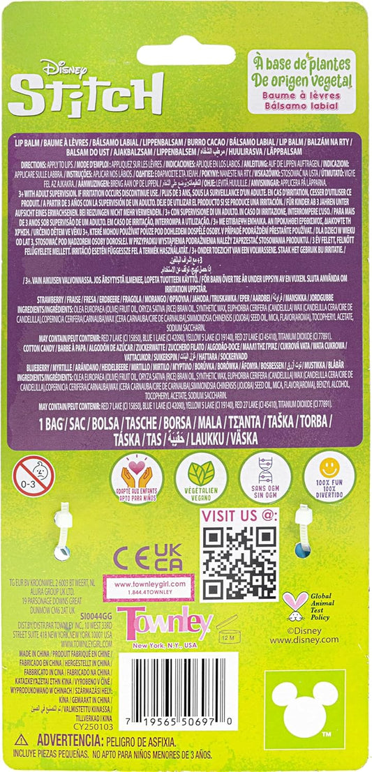 STITCH 3支裝迷你潤唇膏（附鑰匙圈包）