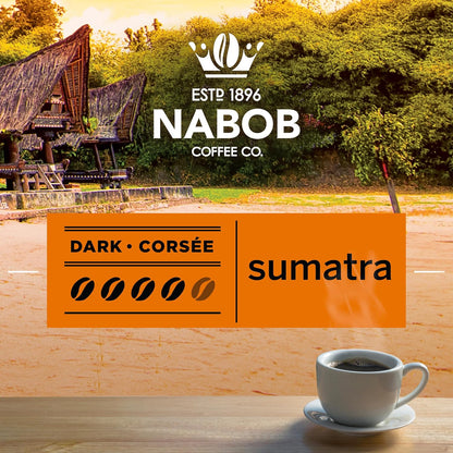 Nabob 深烘焙苏门答腊混合咖啡，340克罐装