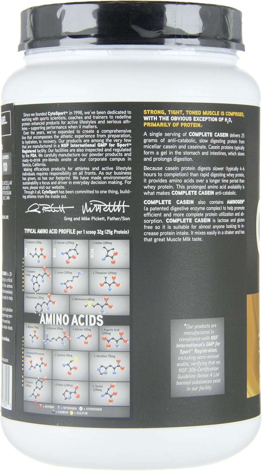 Cytosport 全酪蛋白巧克力 2.05 磅