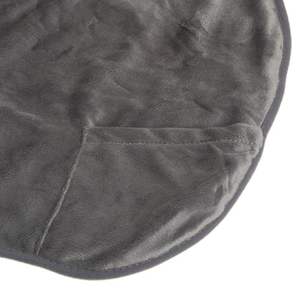 Sunbeam 加热披肩，灰色，大号