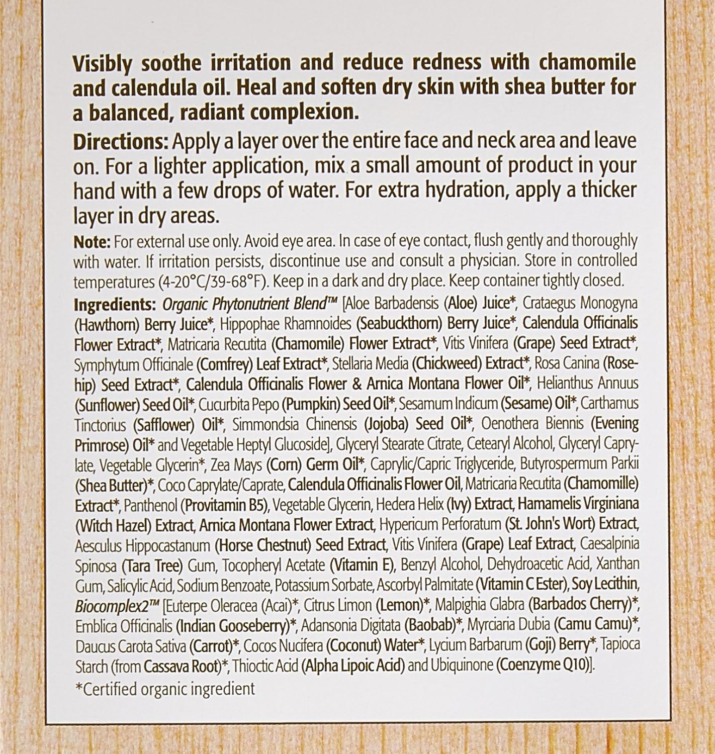 Eminence Calm Skin Chamomile Moisturizer Moisturizer Unisex-2 oz