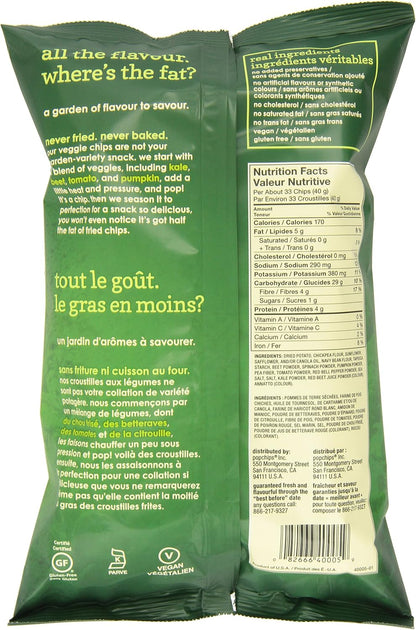 Popchips 蔬菜薯片套装，12 片