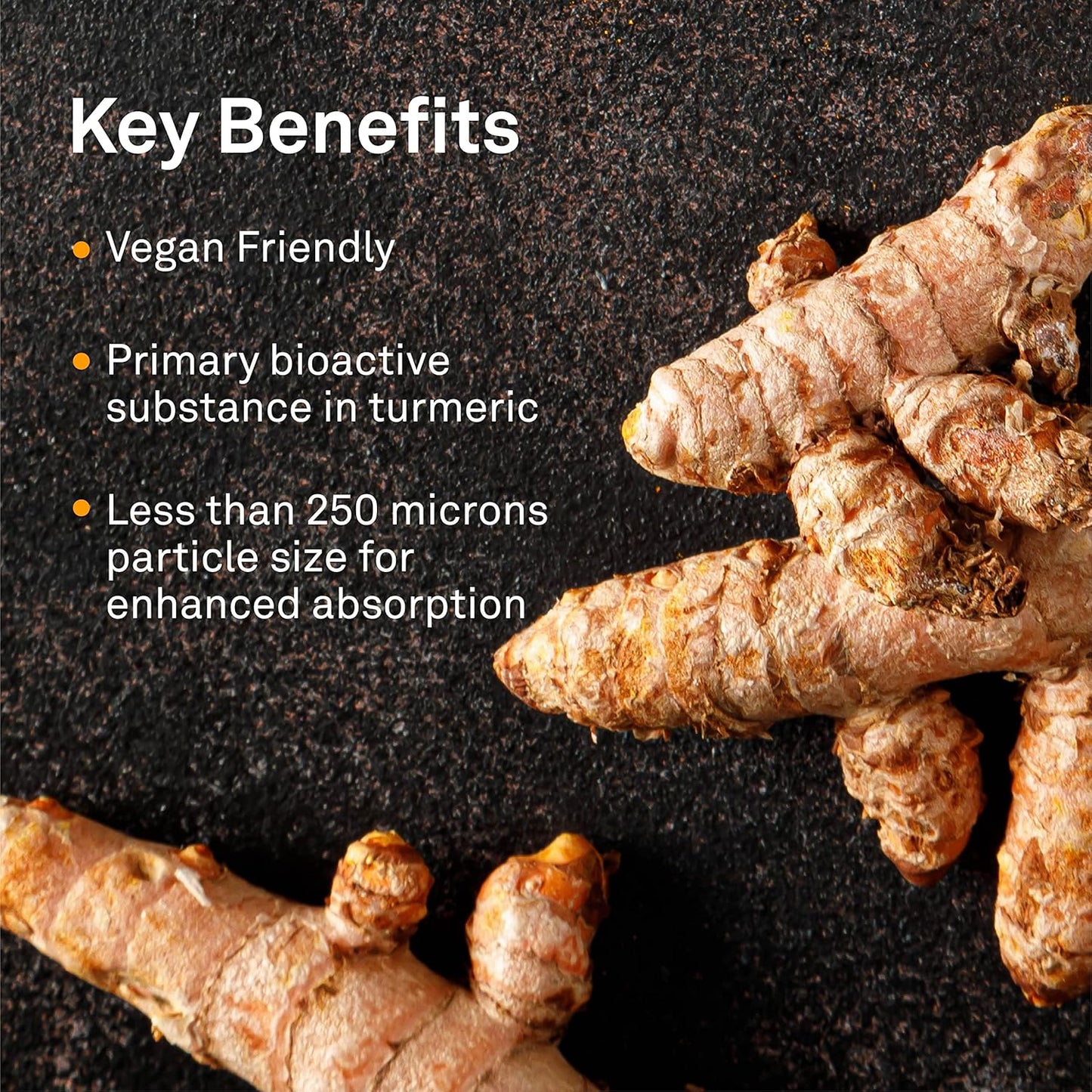 Organika Canadian-Made Curcumin 500 mg - Anti-Inflammatory, Antioxidant, Joint Pain Relief and Natural Tonic - 150 vcaps