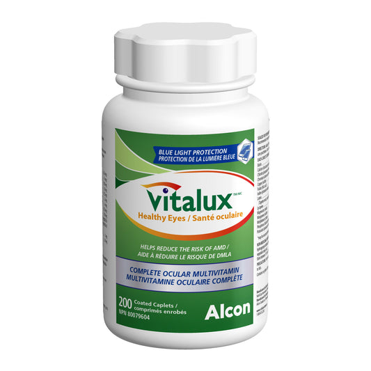 Vitalux - 健康眼睛複合維生素，200 粒包衣膠囊