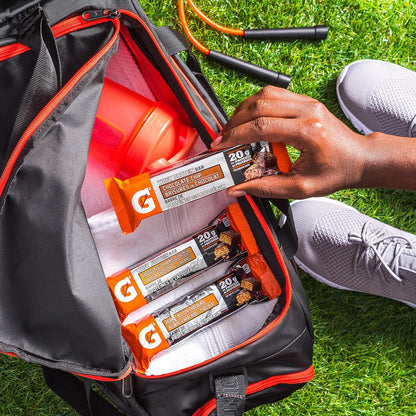 Gatorade Whey Protein Bar - Chocolate Caramel Flavour, Multi-Pack, 12 Bars, 960 g (Pack of 4)