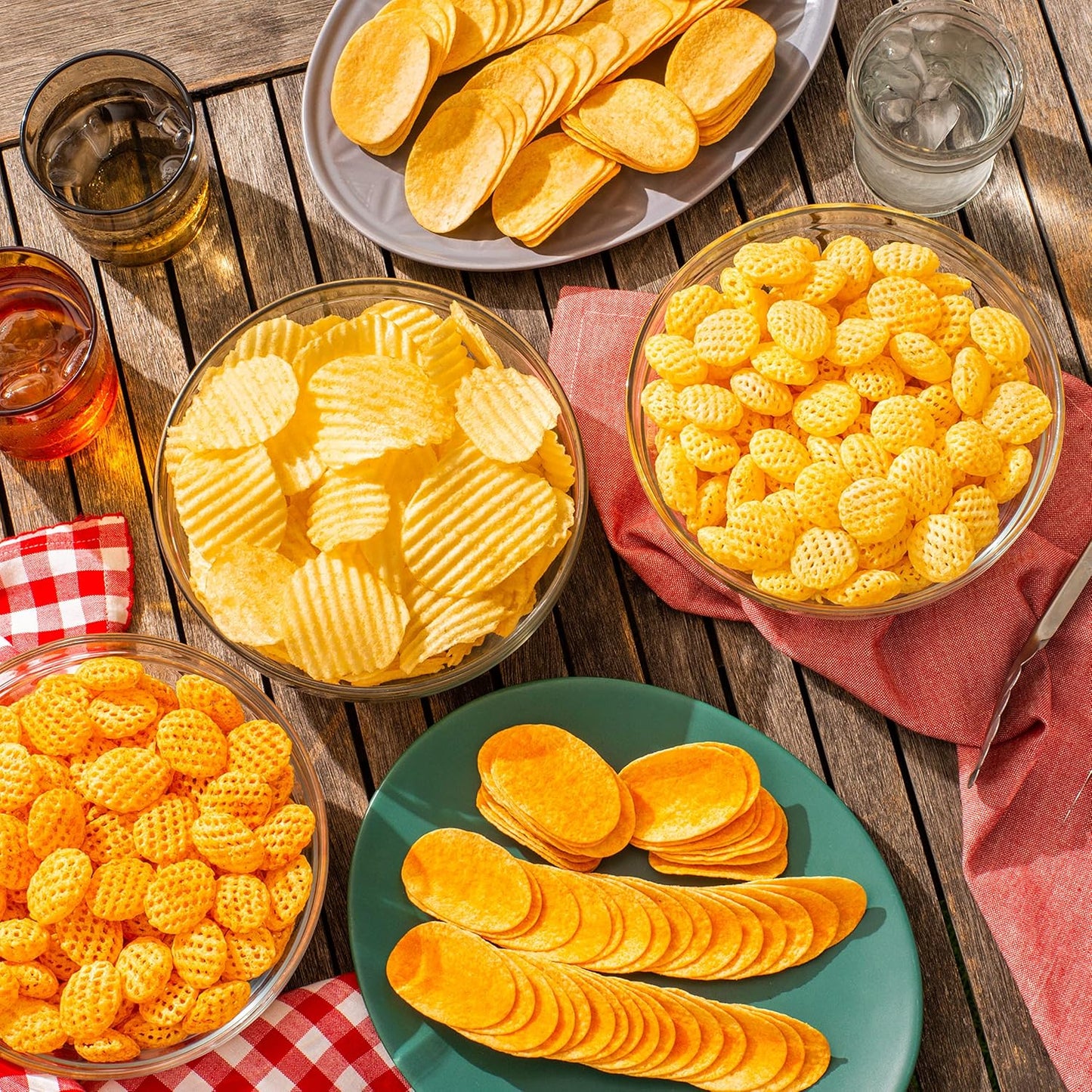 乐事 Stax 原味薯片，多包装，163 克（17 包）