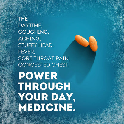 Vicks DayQuil COMPLETE Vicks VapoCOOL 感冒和流感药，不引起困倦，白天缓解多种症状，用于止咳、缓解鼻塞，24 粒胶囊