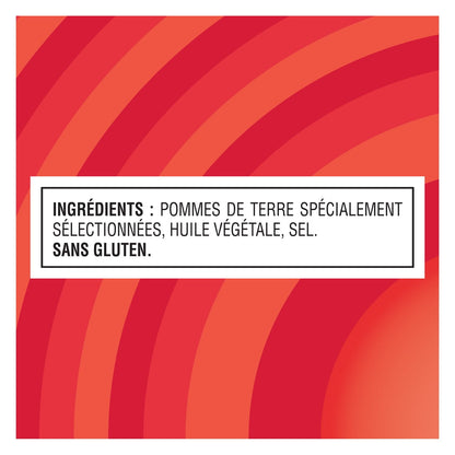 乐事波浪形原味薯片，235 克。