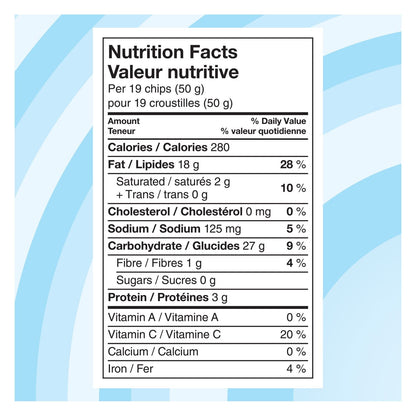 Lay's Wavy Lightly Salted Potato Chips, 235 g.