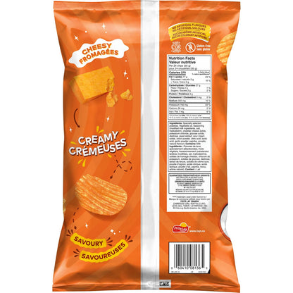 樂事波浪切達起司和酸奶油口味薯片，220 克。