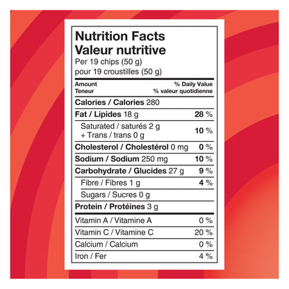 乐事波浪形原味薯片，235 克。