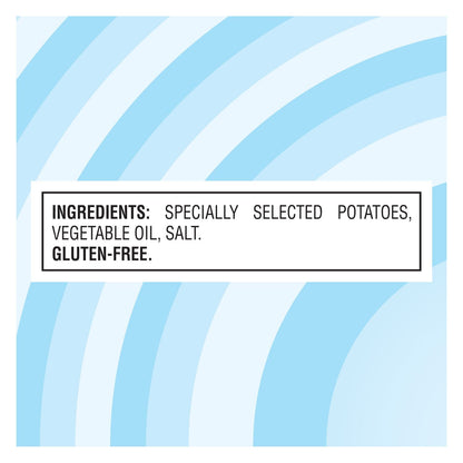 Lay's Wavy Lightly Salted Potato Chips, 235 g.