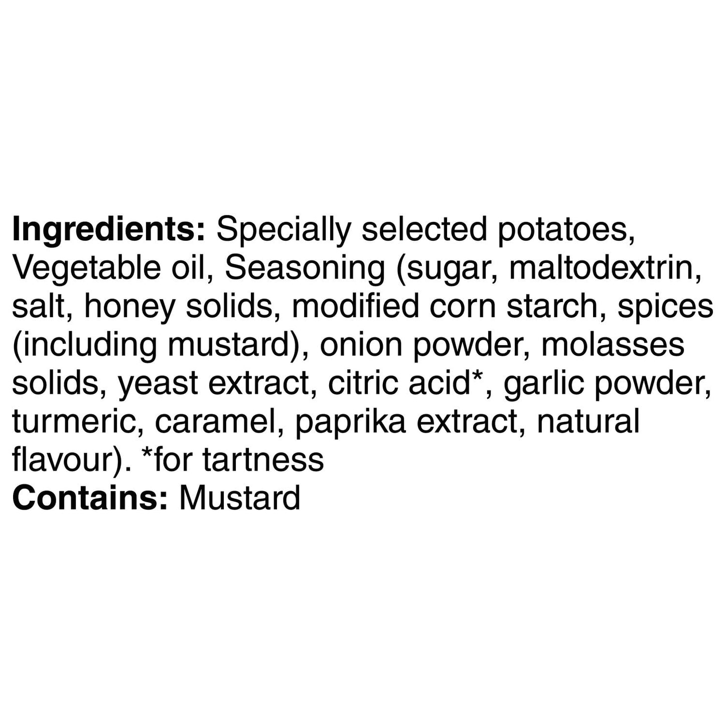 Miss Vickie's Honey Dijon flavour Kettle Cooked Potato Chips, 200 g.
