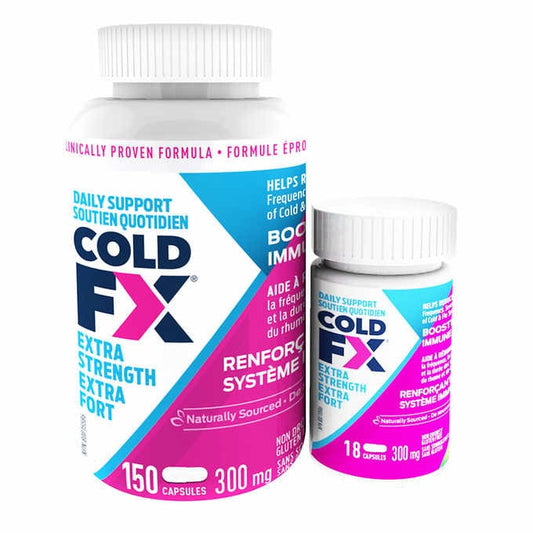 COLD-FX Extra Strength 300 毫克 - 150 + 18 粒膠囊