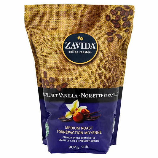 Zavida 榛子香草全豆咖啡 907 g