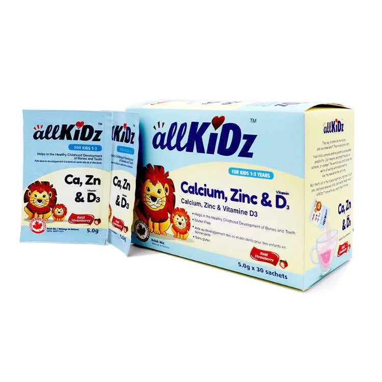 allKIDz 兒童鈣鋅D3沖劑5g x 30包