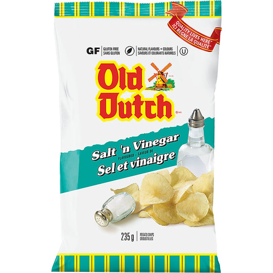 Old Dutch 鹽及醋味薯片 235 g