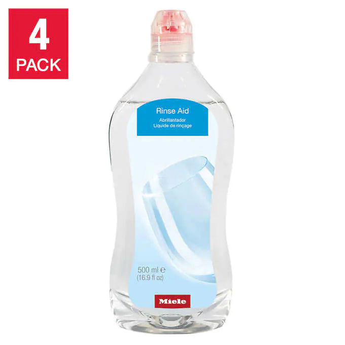 德國美諾 Miele 洗碗機沖洗劑 500 mL，4 件裝