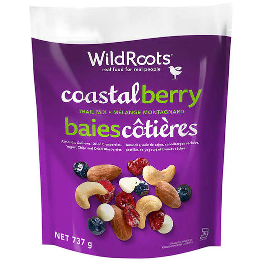 Wild Roots Coastal Berry Natural Trail Mix，737 克（26 盎司）