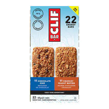 Clif Bar 多種包裝，22 × 68 g