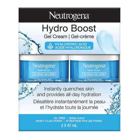 Neutrogena Hydro Boost 凝膠霜，2 x 47 毫升