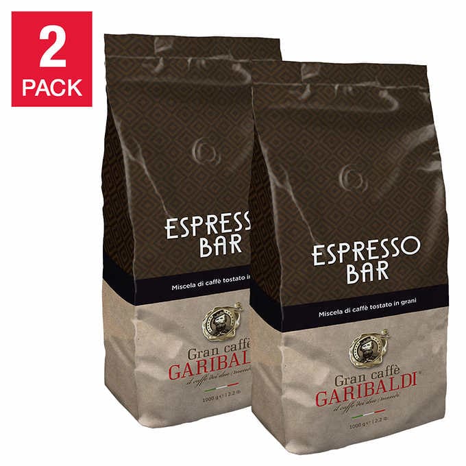 Gran Caffè Garibaldi Espresso Bar 全咖啡豆，2 x 1 公斤
