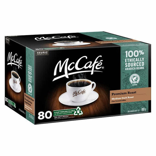 McCafé 優質烘焙咖啡 K 杯豆莢80 個