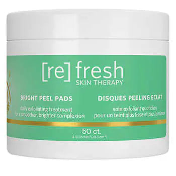 [re]fresh Skin Therapy Bright Peel Pads 溫和的抗衰老治療